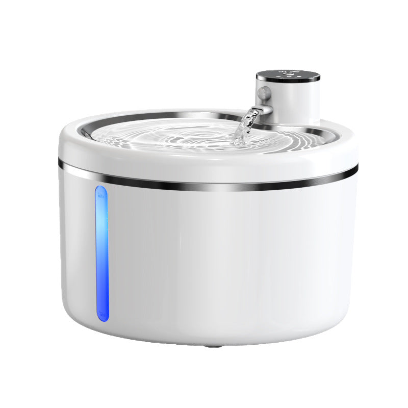 Wireless Smart Pet Water Dispenser with 4000mAh Battery, Sensor and Circulating Filter