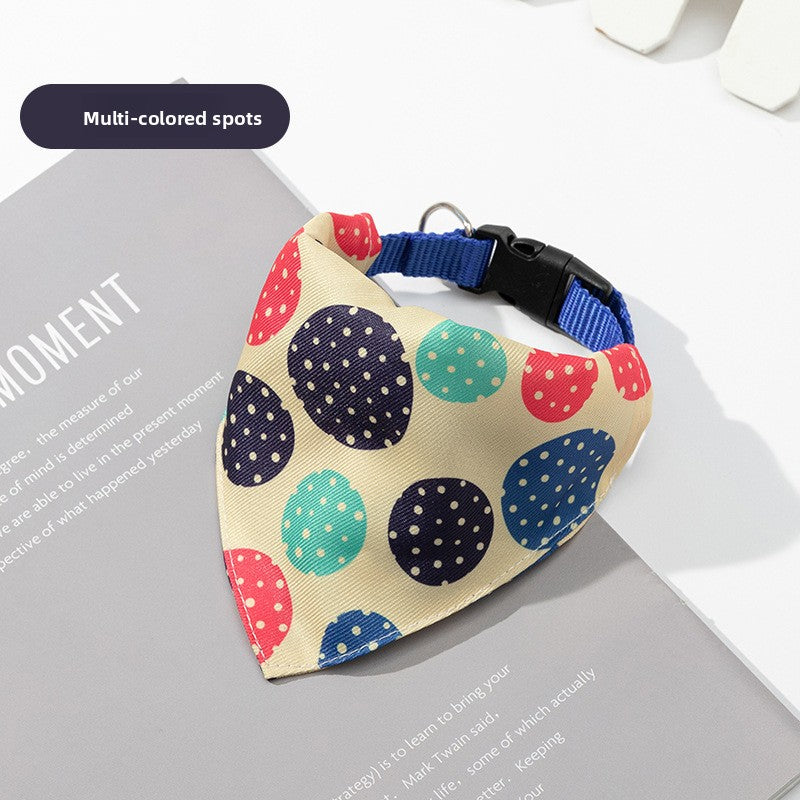 Printed dog bandana scarf, available in 6 colours, sizes Small to Large, image 17