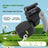 Dual retractable lead for two dogs in 7 colour options