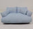 Soft cool pet bed for small dogs and cats, alternative angle view