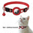 Slim polyester cat collar with bell and AirTag holder, tag not included, product image 6