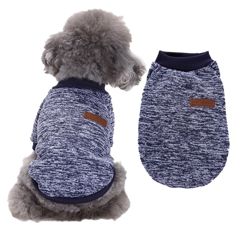 Soft knit fleece jumper for small dogs and cats, available in 12 colours, image 55