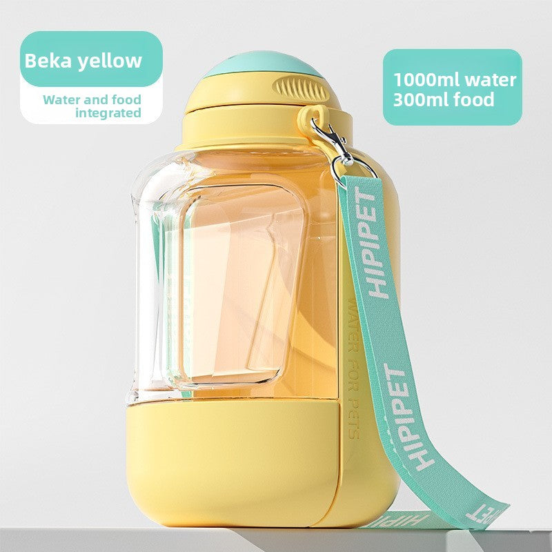 Portable water dispenser for puppies