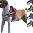 Reflective breathable nylon dog vest harness, product image 1