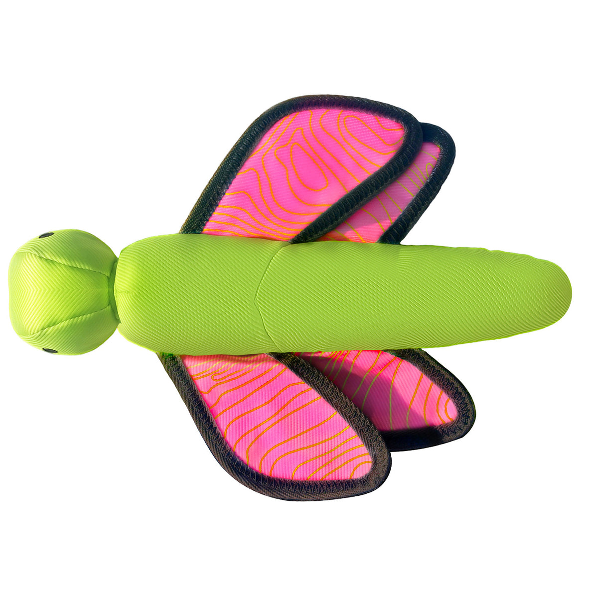 Squeaky Oxford cloth dog toy in animal shape for fetch and chew play, view 9