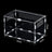 Ventilated acrylic enclosure for spiders and small reptiles, alternative angle view