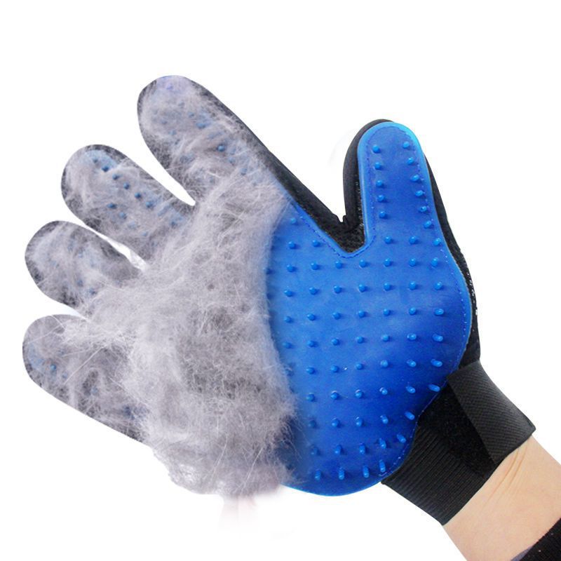 Cat Grooming Glove Brush, Gentle Deshedding Massage Mitt