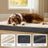 Washable flat dog bed and cat mat in breathable fabric, photo 3