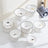 Raised Ceramic Cat Bowl, Elevated Feeding Dish