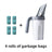 Large Capacity Cat Litter Shovel with Guard and Bag Storage