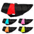 Warm padded cotton dog vest in red and black