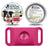 Pet Cat Dog Button Silicone Collar