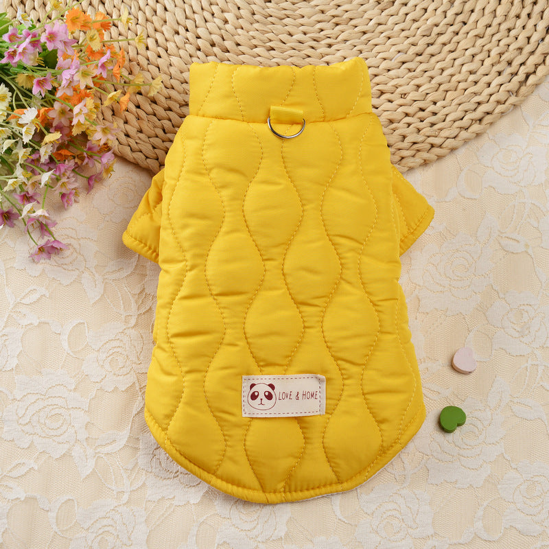 Diamond quilted cotton dog coat, available in 3 colours, image 15