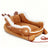 Red Christmas sleigh pet bed for cats and small dogs, view 9