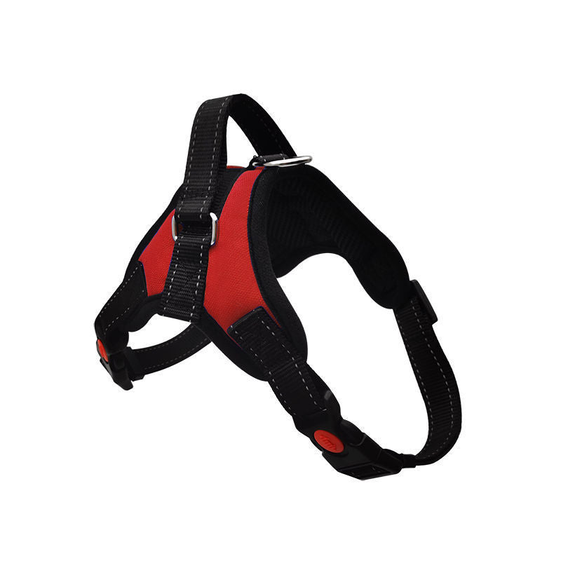 Reflective vest dog harness with lead in 6 colour options