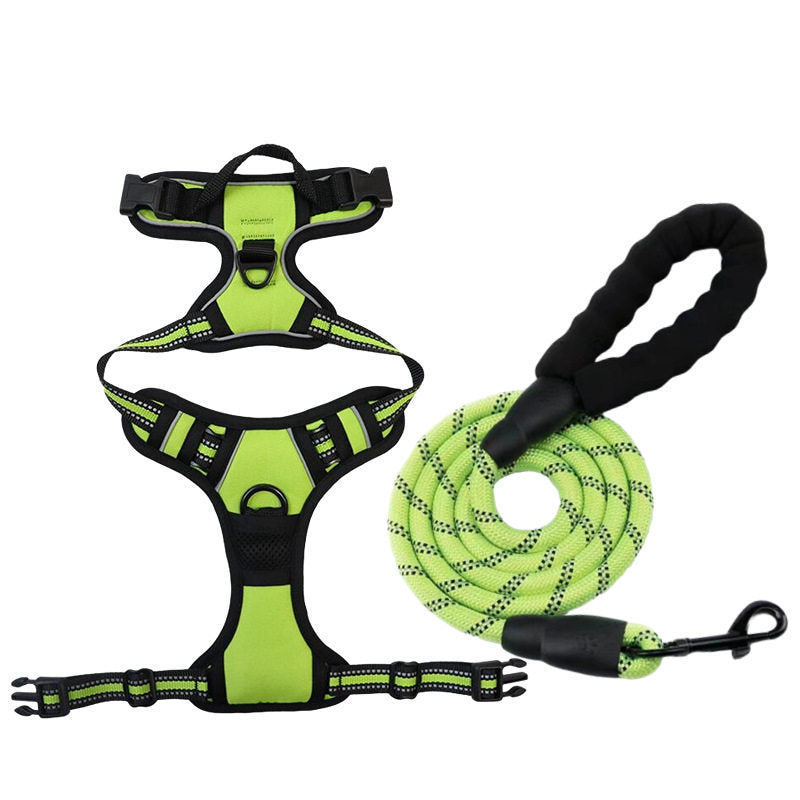 No-pull soft padded dog harness, main product photo