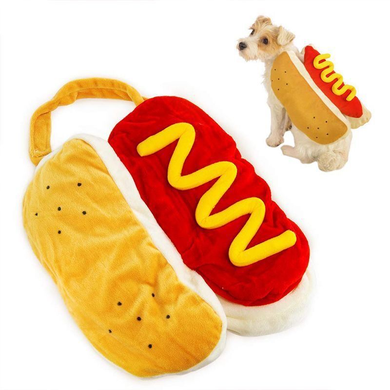 Christmas and Halloween fleece dog costume, sizes Small to Large, image 2