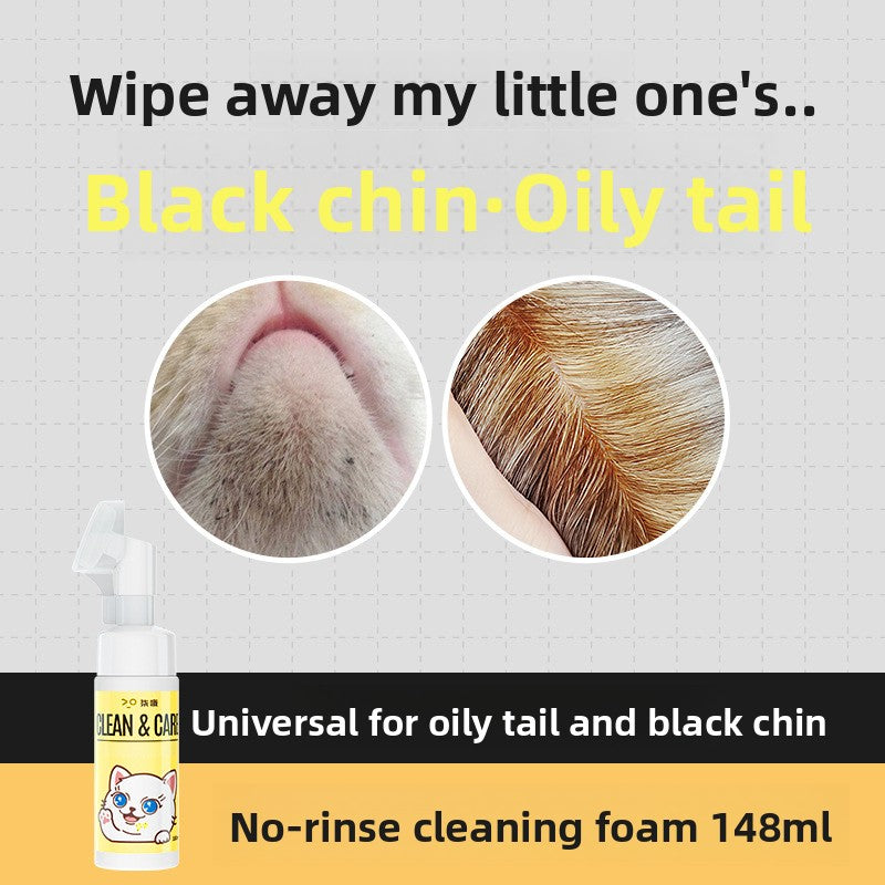 Pet Paw Cleansing Foam, Waterless Cleanser for Cats and Dogs
