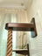 Solid wood cat climbing frame with thick hemp rope