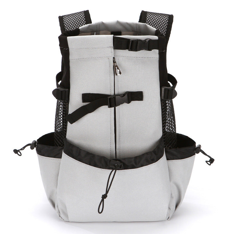 Oxford cloth pet backpack and chest carrier for small pets, product image 6