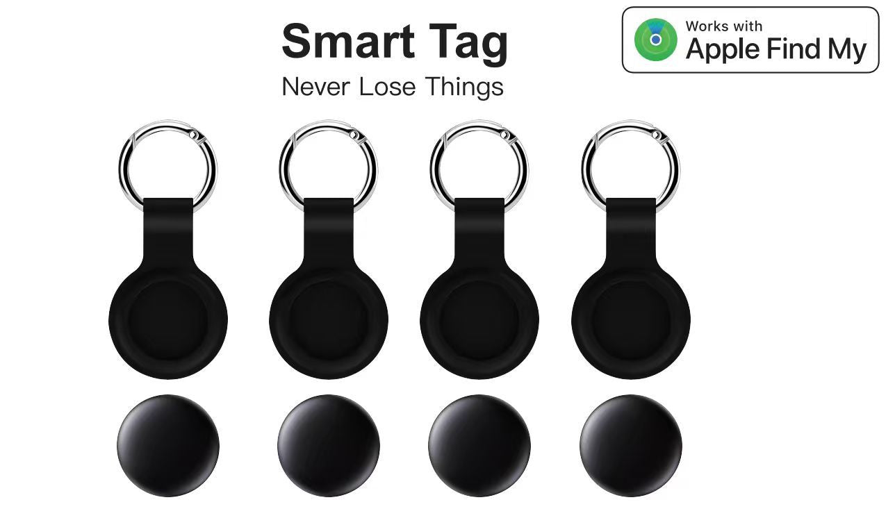 Compact Bluetooth pet locator tag with protective holder, product image 13