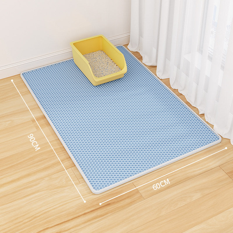 Anti-Slip Double Layer Cat Litter Control Mat