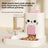Integrated Pet Feeder Bowl with Dry Wet Separation