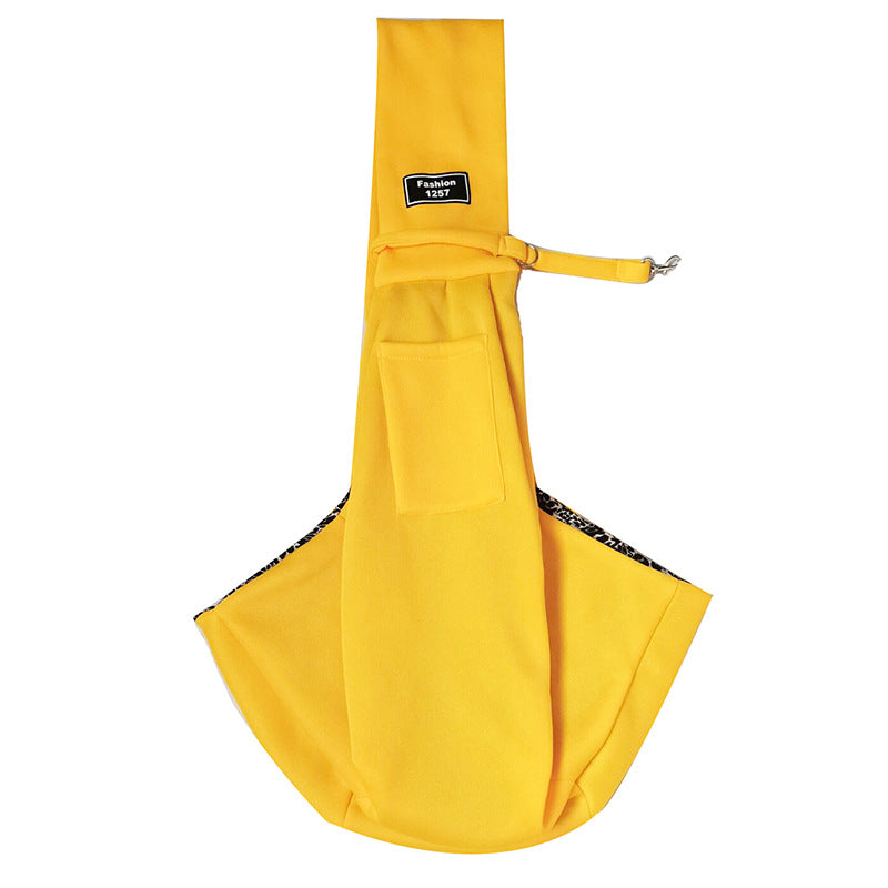 Foldable pet carrier shoulder bag for cats, second detail photo