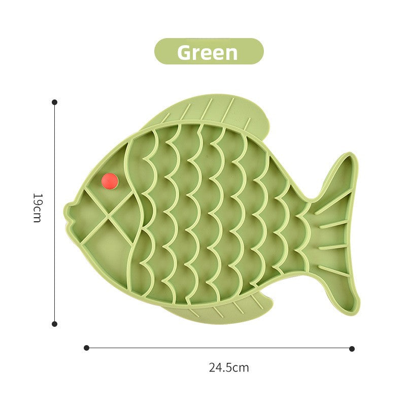Silicone slow feeder lick mat for dogs and cats, photo 10 of 24