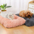 Thick plush dog crate mat and cat bed pad, main product photo