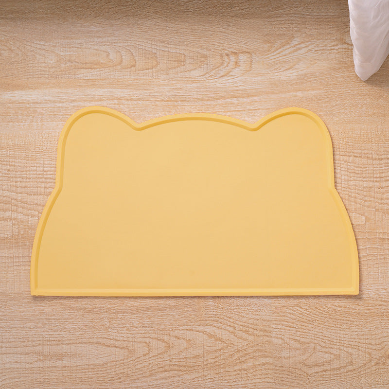 Silicone pet feeding mat with cat ear design, photo 10 of 17