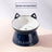 Ceramic Pet Bowl in Cat Head, Slanted or Flat Water Styles with Anti-Knock Stable Base