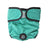 Reusable dog hygiene pants with hook and loop fastening, showing size and shape