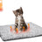 Electric pet heating pad with velvet cover, product detail photo