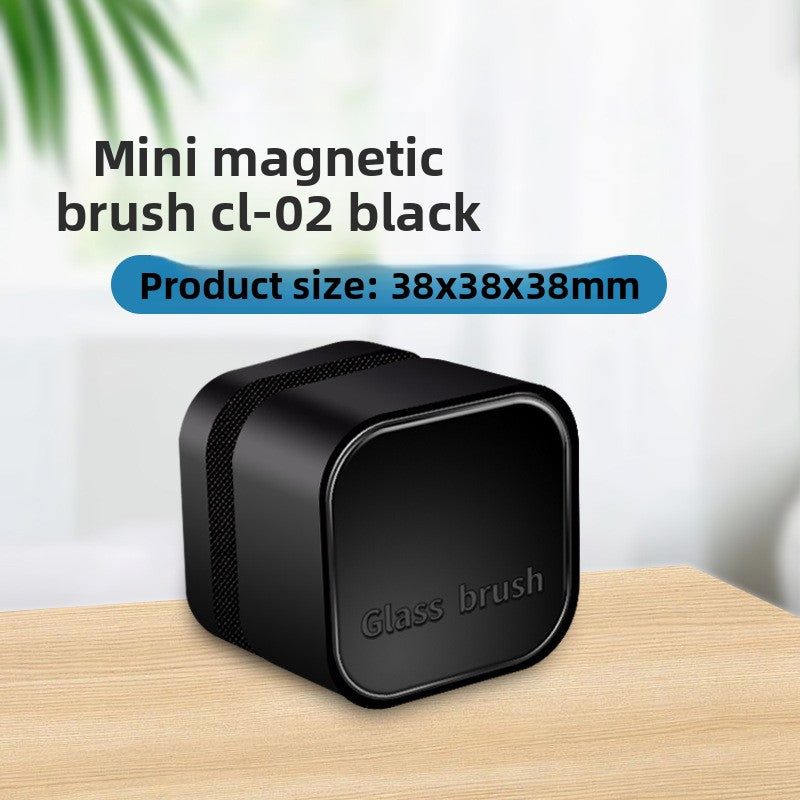 Magnetic double sided aquarium glass cleaner, black or white, view 8