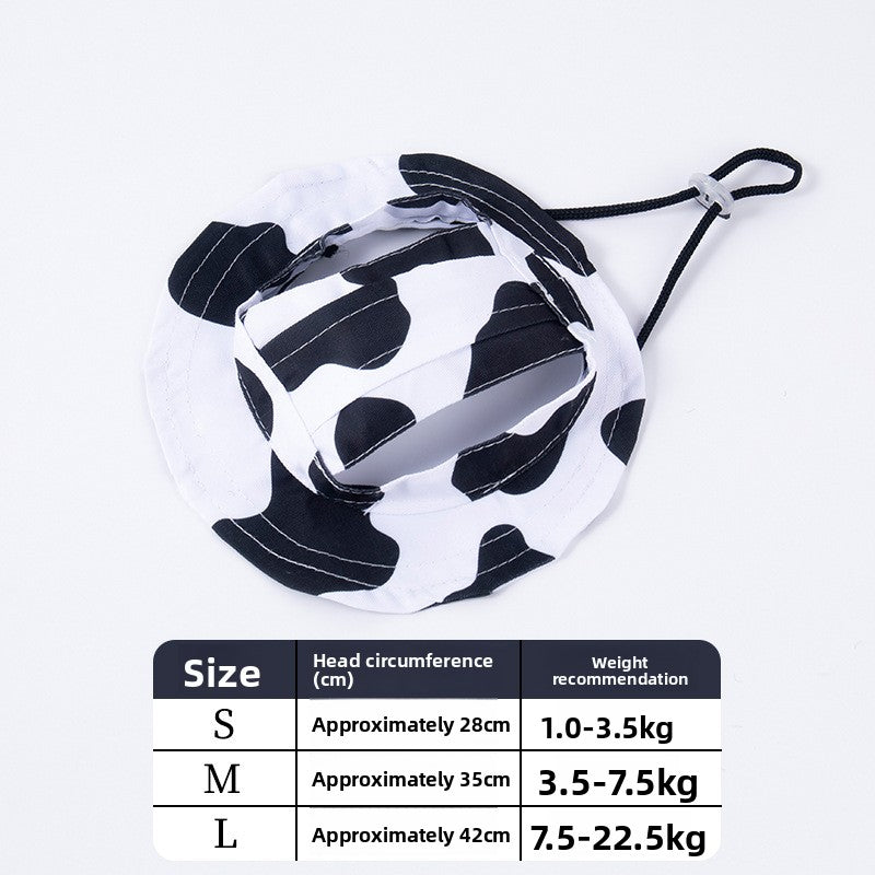 Dog and cat sun bucket hat with ear holes, available in 13 colours, image 27