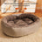 Oval Nest Dog Bed for All Seasons, Soft Pet Sleeping Pad