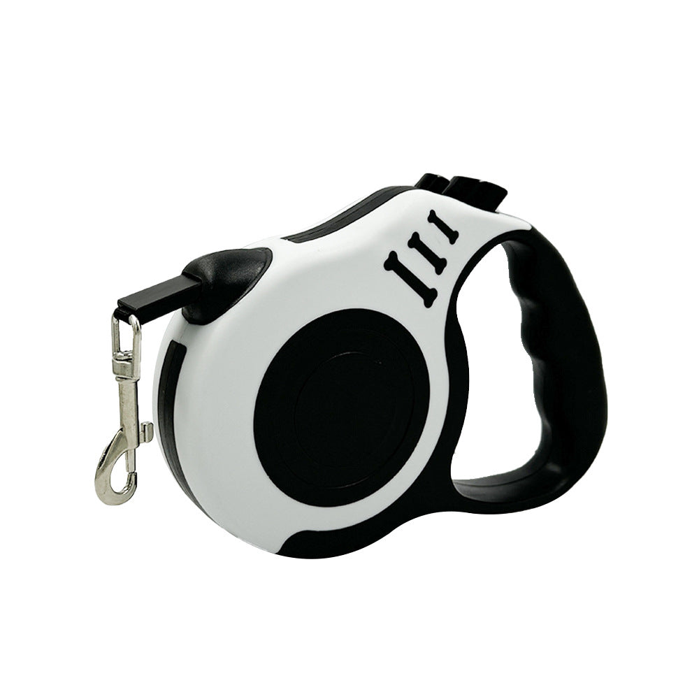 Retractable dog lead with comfort grip, available from Pet Royale UK