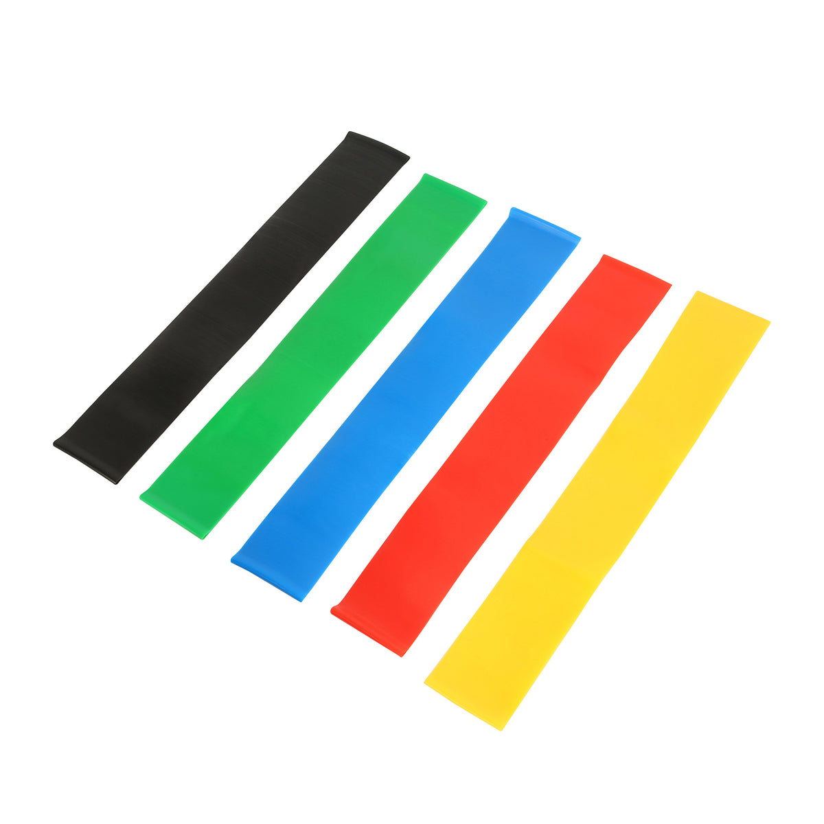 Five-Color Latex Resistance Bands