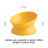 White raised ceramic pet bowl with tilted rim, photo 9