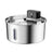 Stainless Steel Wireless Pet Water Dispenser, 3.2L Infrared Fountain with Carbon Filter