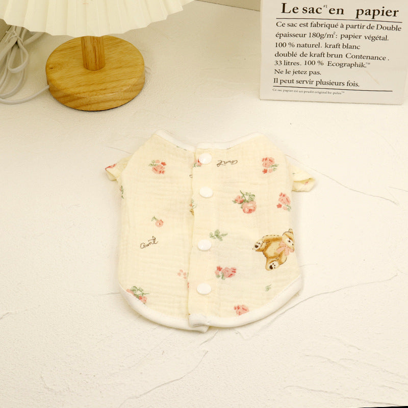 Crepe summer dog vest, available in 13 styles, image 69