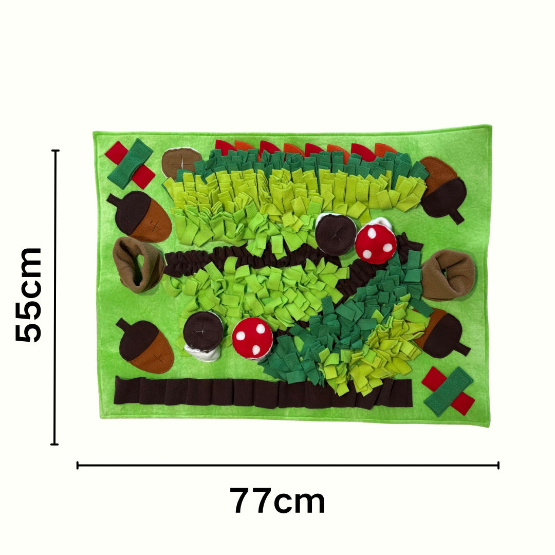 Interactive Pet Snuffle Mat for Dogs and Cats, Scent Foraging