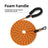 Reflective nylon dog lead for walks and tracking in 10 colour options