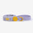 Waterproof hands free dog lead in bright orange with metal clip