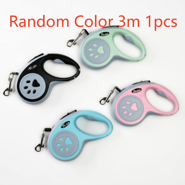 Paw print pet lead for dogs and cats, close-up detail view
