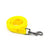 Long line dog leads with reflective stitching in bright colours