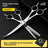 Stainless steel pet grooming scissors with comb and care kit