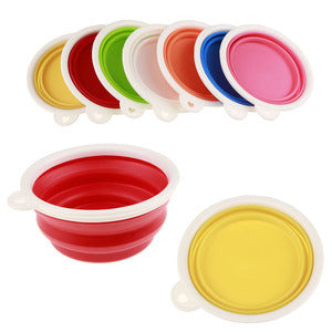 Collapsible foldable travel bowl for dogs and cats, view 7