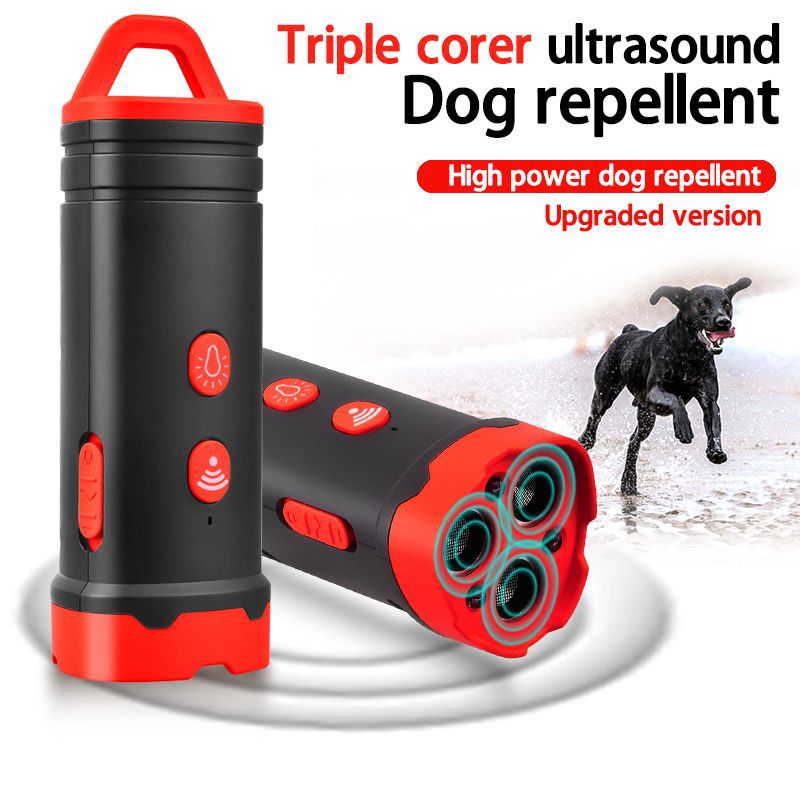 Ultrasonic Dog Bark Deterrent, Handheld Anti-Bark Trainer